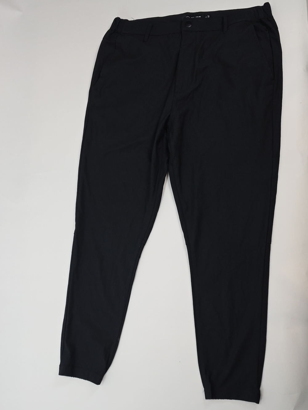 NWOT Men's XL CUTS Clothing AO Joggers in Black Elastic Waist XL, 28" Inseam
